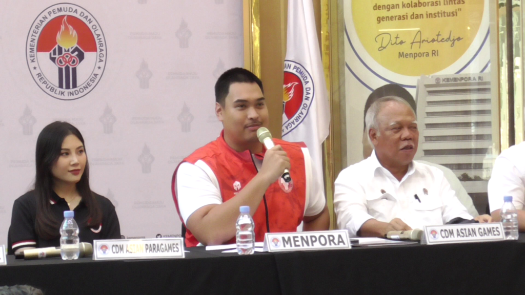 menpora dito umumkan atlet asean games 2023