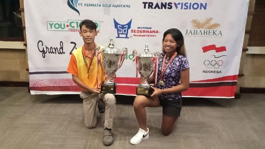Randy dan Yoko Juara Kejurnas Golf Amatir 2024 1 IMG 20240112 WA0001