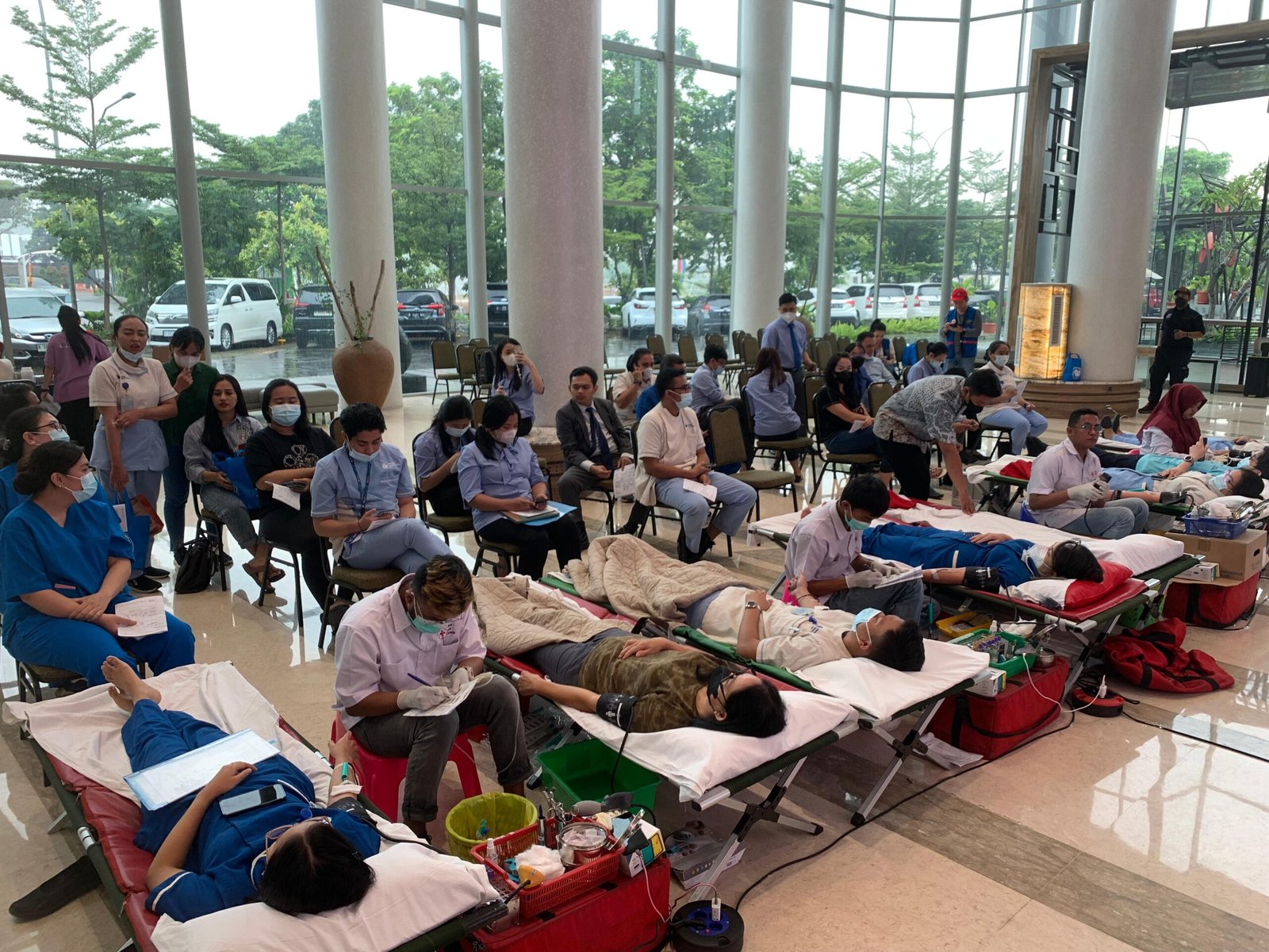 PSMTI Gelar Kegiatan Donor Darah, Program Menabur Kebaikan Di Bulan Ramadhan 2 Donor Darah PSMTI 2