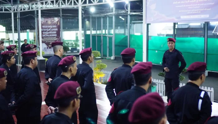 Kepala Rutan Cipinang Sukarno Ali memberikan arahan khusus kepada jajaran terkait pengamanan