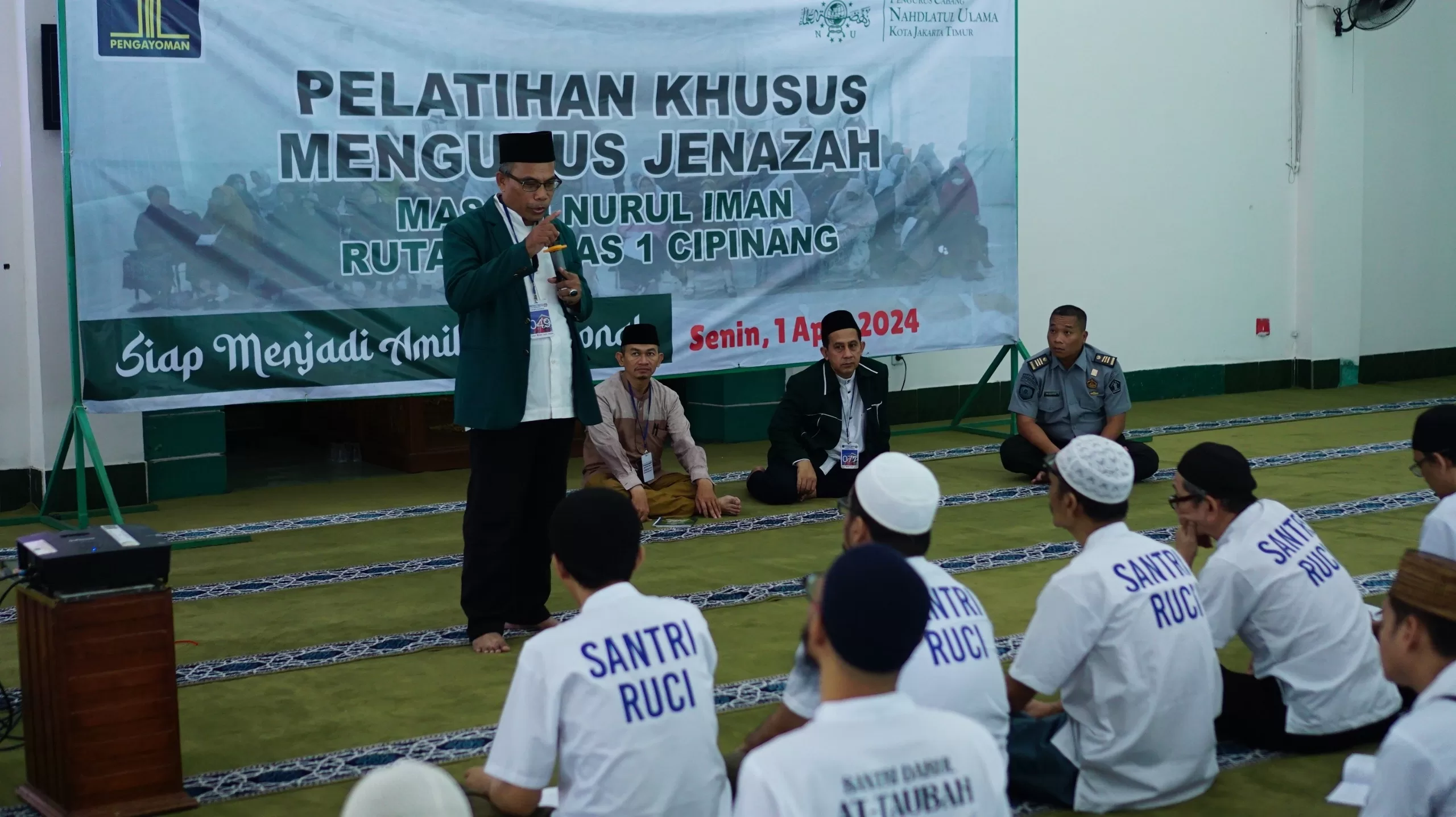 Bentuk Kerohanian Warga Binaan, Rutan Cipinang Berikan Pelatihan Pemulasaran Jenazah 1 Pembinaan bagi Warga Binaan dibidang Kerohanian Rutan Cipinang menggelar pelatihan cara pemulasaran jenazah 2 jpeg