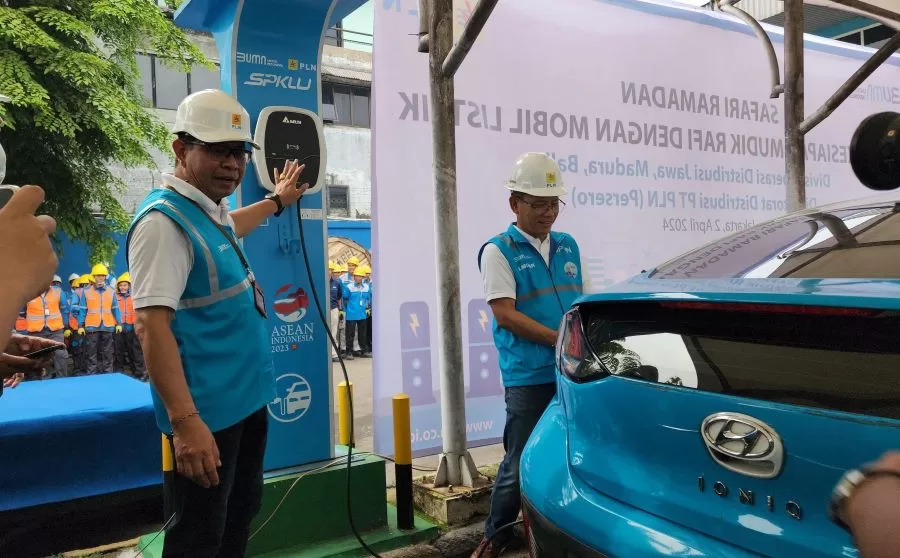 Pastikan Jalur Mudik Mobil Listrik Aman, PLN Touring Jakarta - Bali 2 ae 19 jpg