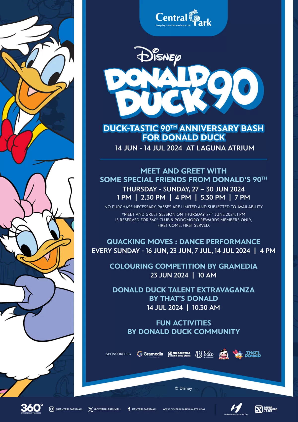 POSTER DONALD DUCK 2024 jpg