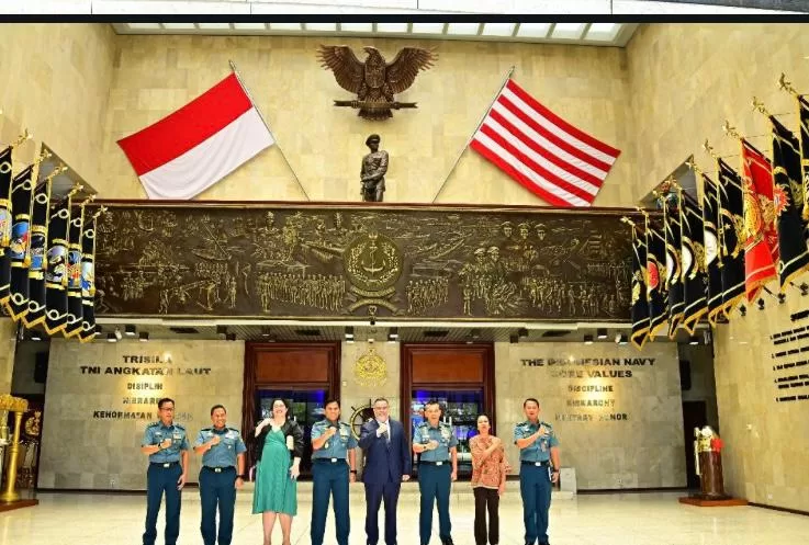Duta Besar Chili untuk Indonesia Lakukan Kunjungan Kehormatan ke TNI AL 1 ae 108 jpg