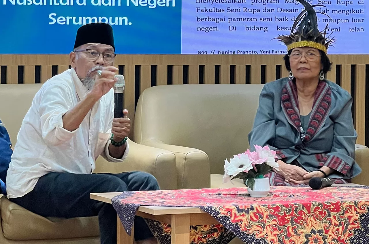 Diskusi Buku bersama Naning Pranoto (Pegiat Literas) dan Yahya ANdi Saputra (Budayawan Betawi)