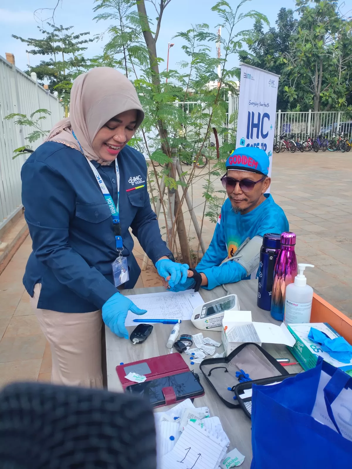 Komunitas Sepeda Godidem Berpartisipasi Cek Kesehatan 1 ae 44 jpg