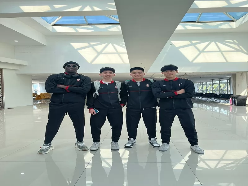 Timnas basket Indonesia 3X3 Putra untuk ajang FIBA 3X3 U-23 Nations League 2024, Malaysia.