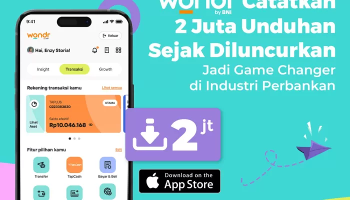 Wondr by BNI Catatkan 2 Juta Unduhan Sejak Diluncurkan, Jadi Game Changer di Industri Perbankan 2 IMG 20240825 WA0021
