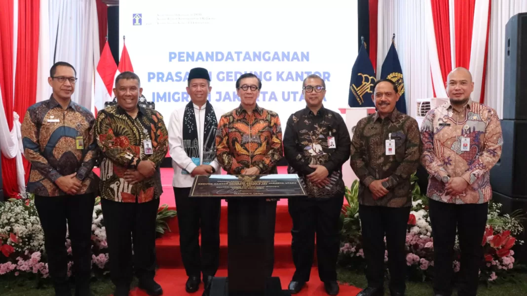 Menkumham Resmikan Gedung Kantor Imigrasi Jakarta Utara