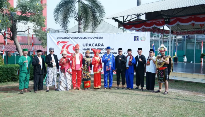 Bersatu Dalam Keragaman, Rutan Cipinang Gelar Upacara Peringati HUT RI Ke-79 dengan Pakaian Adat Nusantara 2 WhatsApp Image 2024 08 17 at 13.42.15