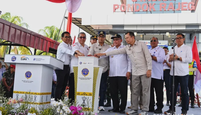 Menhub Resmikan Stasiun Pondok Rajeg, Jabodetabek Semakin Terhubung