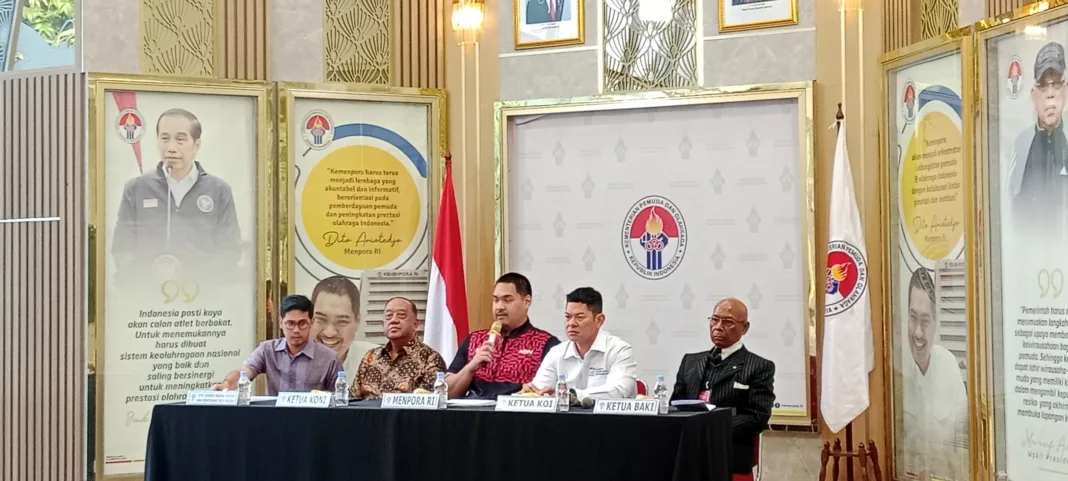 Kemeterian Pemuda dan Olahraga (Kemenpora) resmi menunjuk Badan Arbitrase Keolahragaan Indonesia (BAKI) sebagai lembaga tunggal yang berperan menyelesaikan sengketa dalam bidang olahraga di Tanah Air. (Foto: Agung / Terminalnews.co).