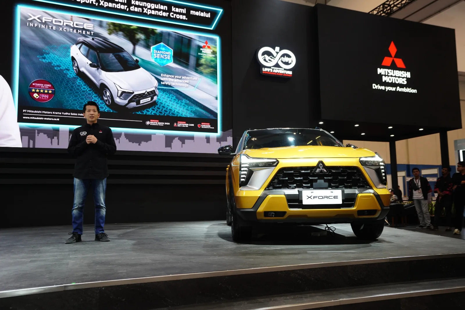 MMKSI Luncurkan Varian Baru Mitsubishi Xforce Ultimate with Diamond Sense, Jelang Perjalanan ke 55 Tahun Mitsubishi Motors Hadir di Indonesia 1 8