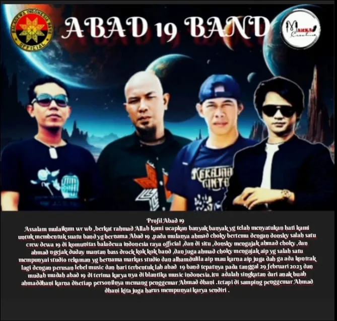 Abad 19 Band: Single Kawin Siri Langkah Awal Tancapkan Eksistensi 1 IMG 20241117 WA0021