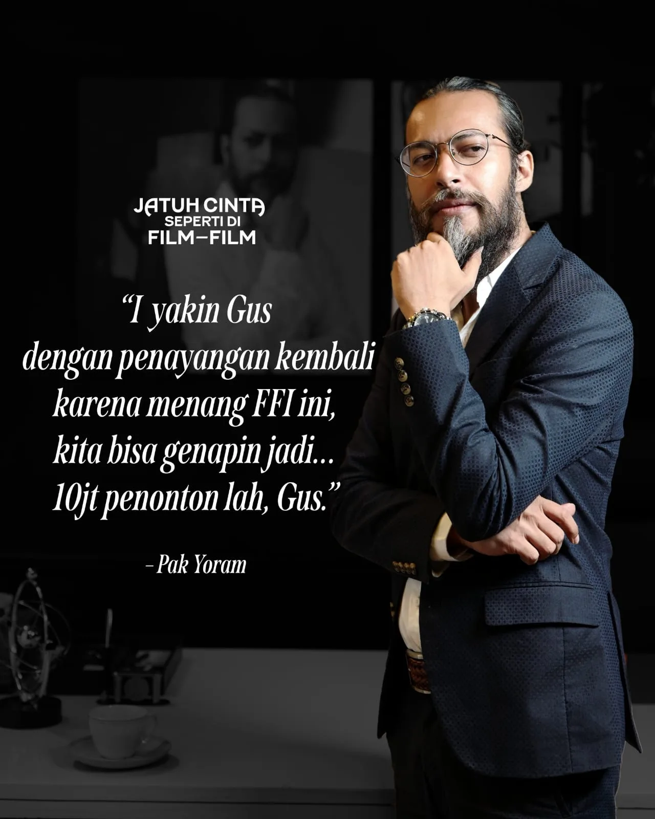 'Jatuh Cinta Seperti di Film-Film' Kembali ke Bioskop: Merayakan Cinta dan Kejayaan di Layar Lebar. 3 ae 136