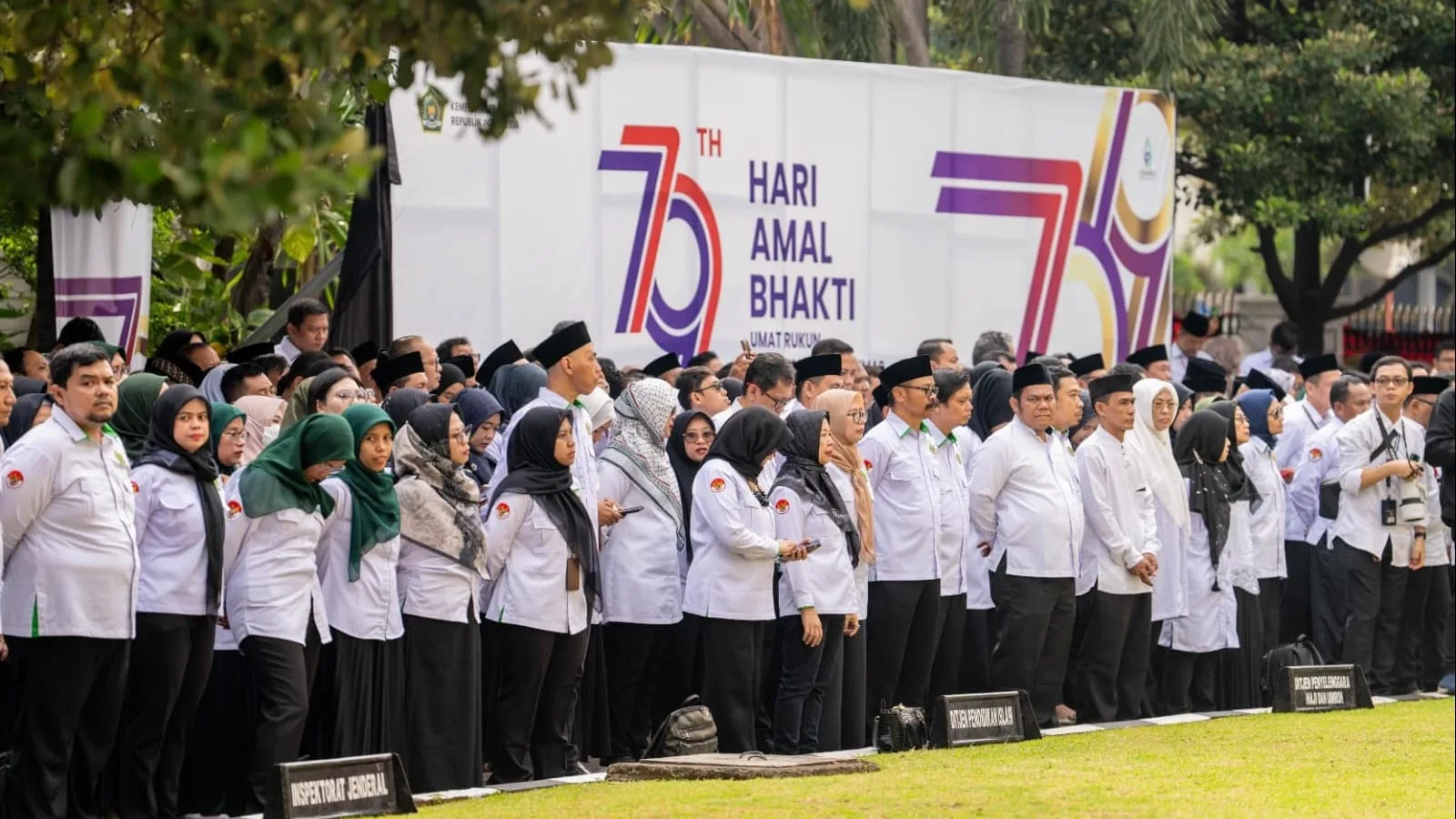 Kemenag Peringati Hari Amal Bhakti Ke-79,Umat Rukun Menuju Indonesia Emas 2 ae 18