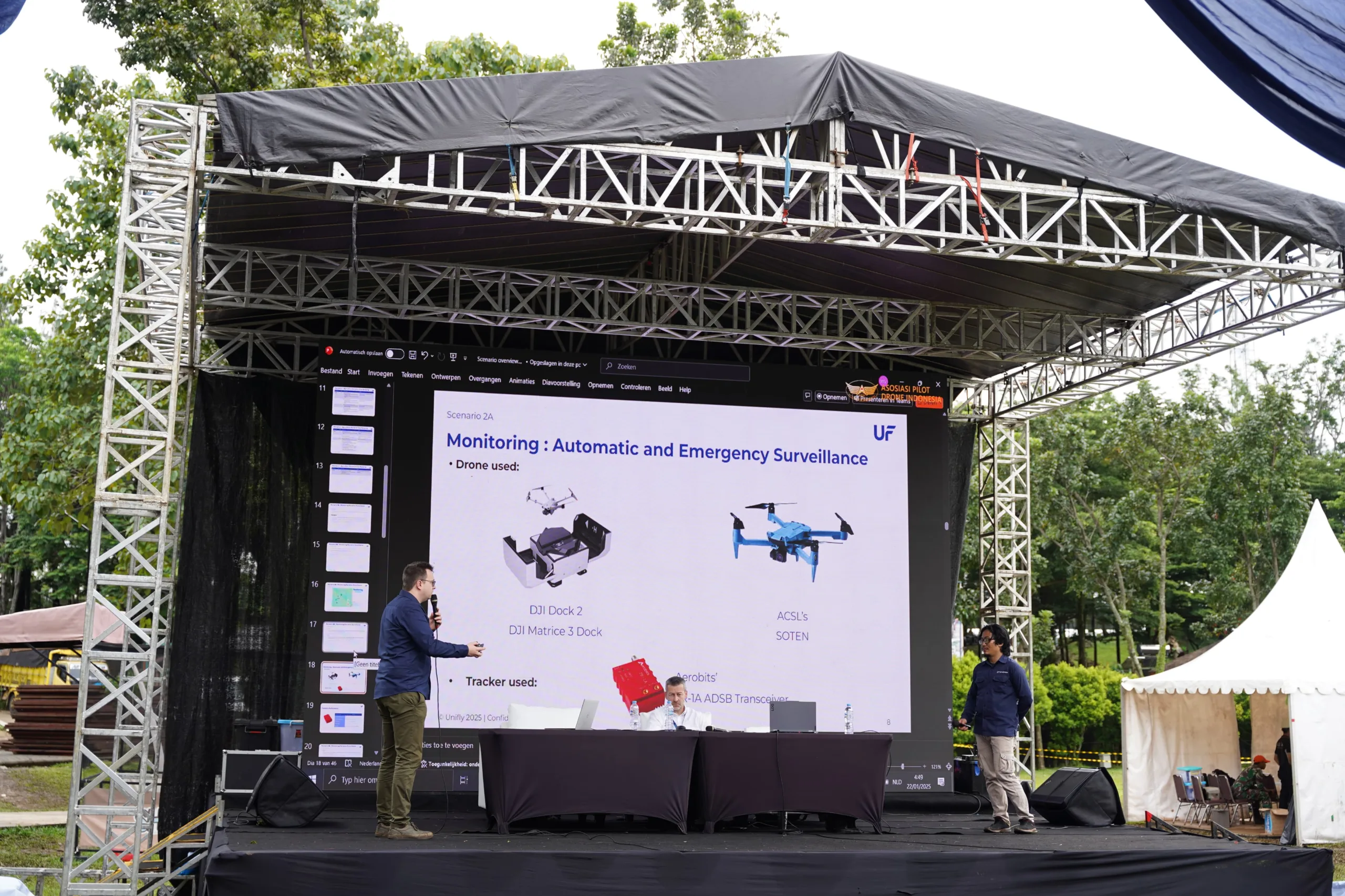 Terra Drone Mengadakan Demonstrasi Penerbangan Multi-Drone Berbasis UTM Pertama di Indonesia 1 ae 225 scaled