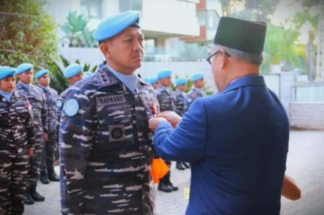 Satgas MTF TNI Konga XXVIII-O/UNIFIL Terima Penghargaan 'Duta Budaya Republik Indonesia' di Lebanon 1 ae 33