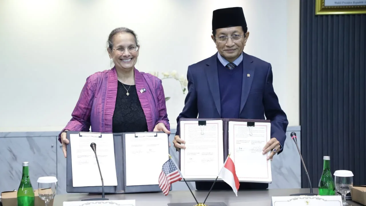 Menag RI dan Dubes AS Tandatangani MoU Program Fulbright di Indonesia 1 ae 69