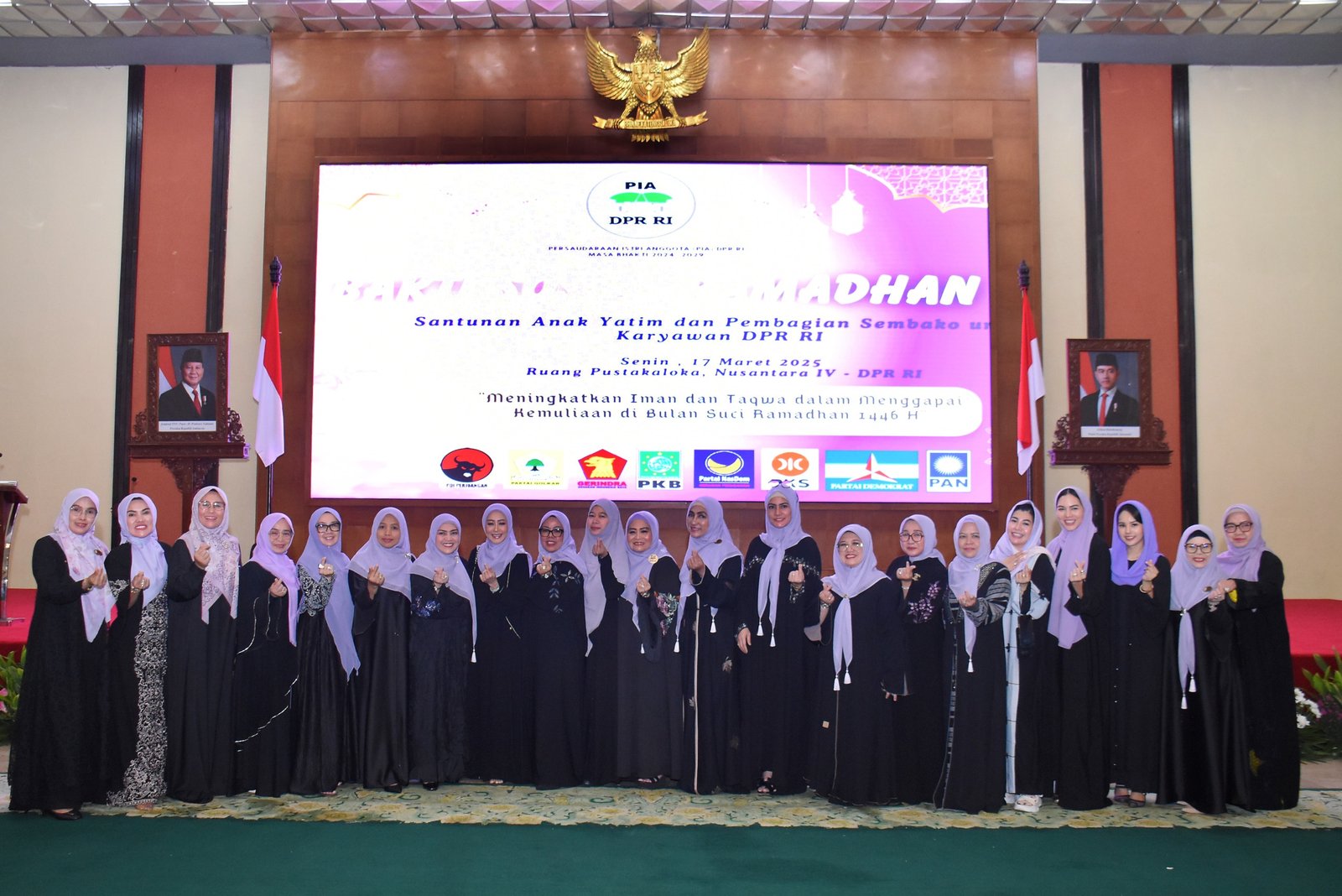 Sukses Gelar Bakti Sosial, PIA DPR RI Dapat Apresiasi Dari Pimpinan DPR 2 IMG 20250320 WA0109