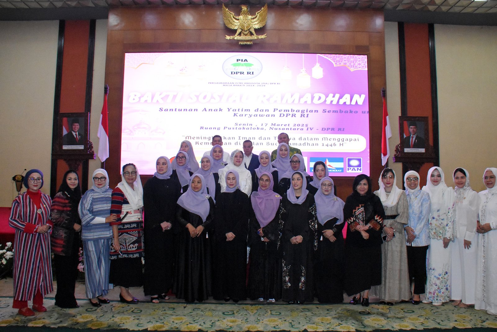Sukses Gelar Bakti Sosial, PIA DPR RI Dapat Apresiasi Dari Pimpinan DPR 3 IMG 20250320 WA0110