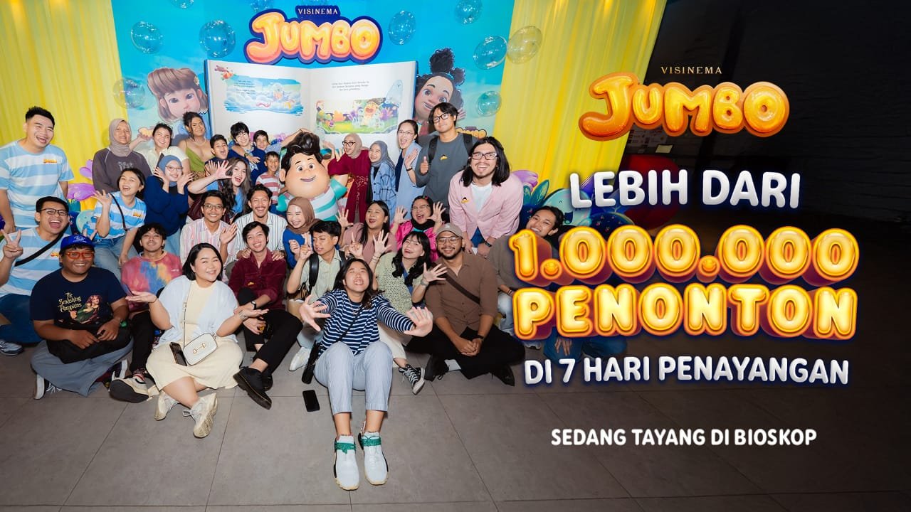 'JUMBO' Jadi Film Animasi Indonesia Terlaris Sepanjang Masa, Tembus 1 Juta Penonton Hanya D⁰alam 7 Hari dan Siap Mendunia 4 IMG 20250407 WA0047