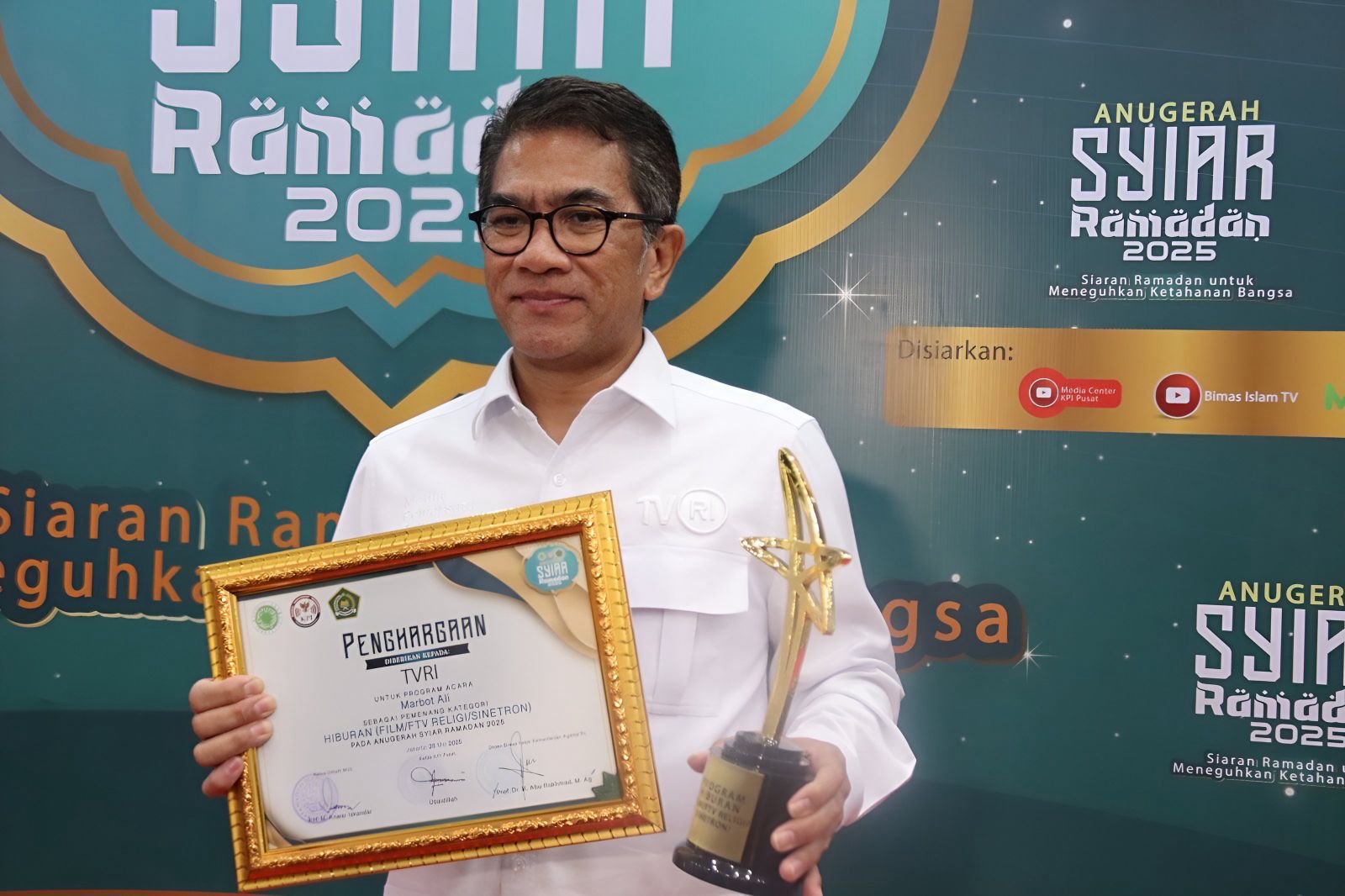 Marbot Ali TVRI Geser Para Pencari Tuhan di Anugerah Syiar Ramadan 2025 1 IMG 20250524 WA0011