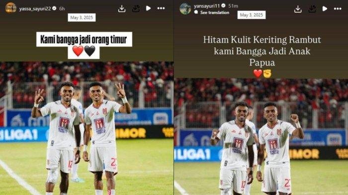 Komisaris FC Malang United Desak PSSI Beri Sanksi Persib atas Dugaan Rasisme 1 Unggahan Yakob dan Yance Sayuri