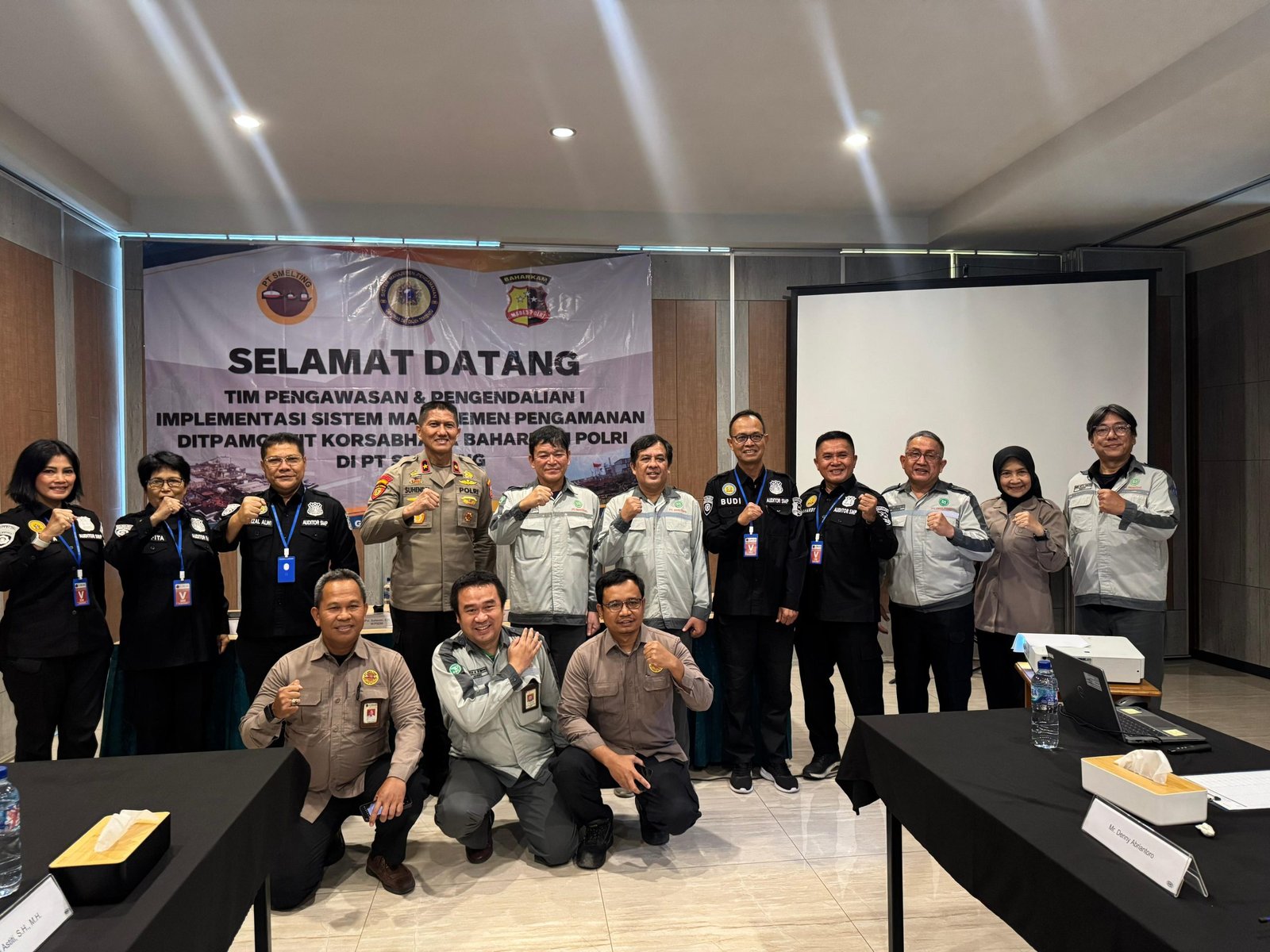Dirpamobvit Korsabhara Baharkam Polri Buka Wasdal Sistem Manajemen Pembangunan Obvitnas di PT Smelting 1 pul 251 scaled