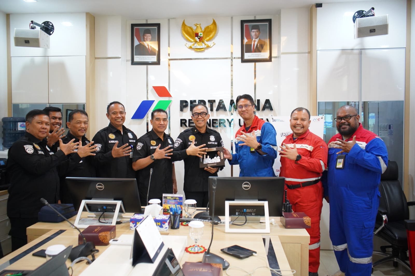 Baharkam Polri, Apresiasi Pertamina Group telah Implementasikan Sistem Manajemen Pengamanan Obvitnas di PT. KPI RU V Balikapapan 1 pul 136