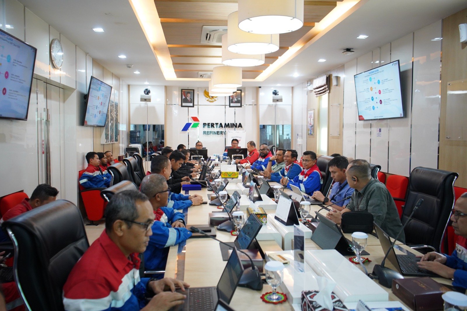 Baharkam Polri, Apresiasi Pertamina Group telah Implementasikan Sistem Manajemen Pengamanan Obvitnas di PT. KPI RU V Balikapapan 2 pul 137