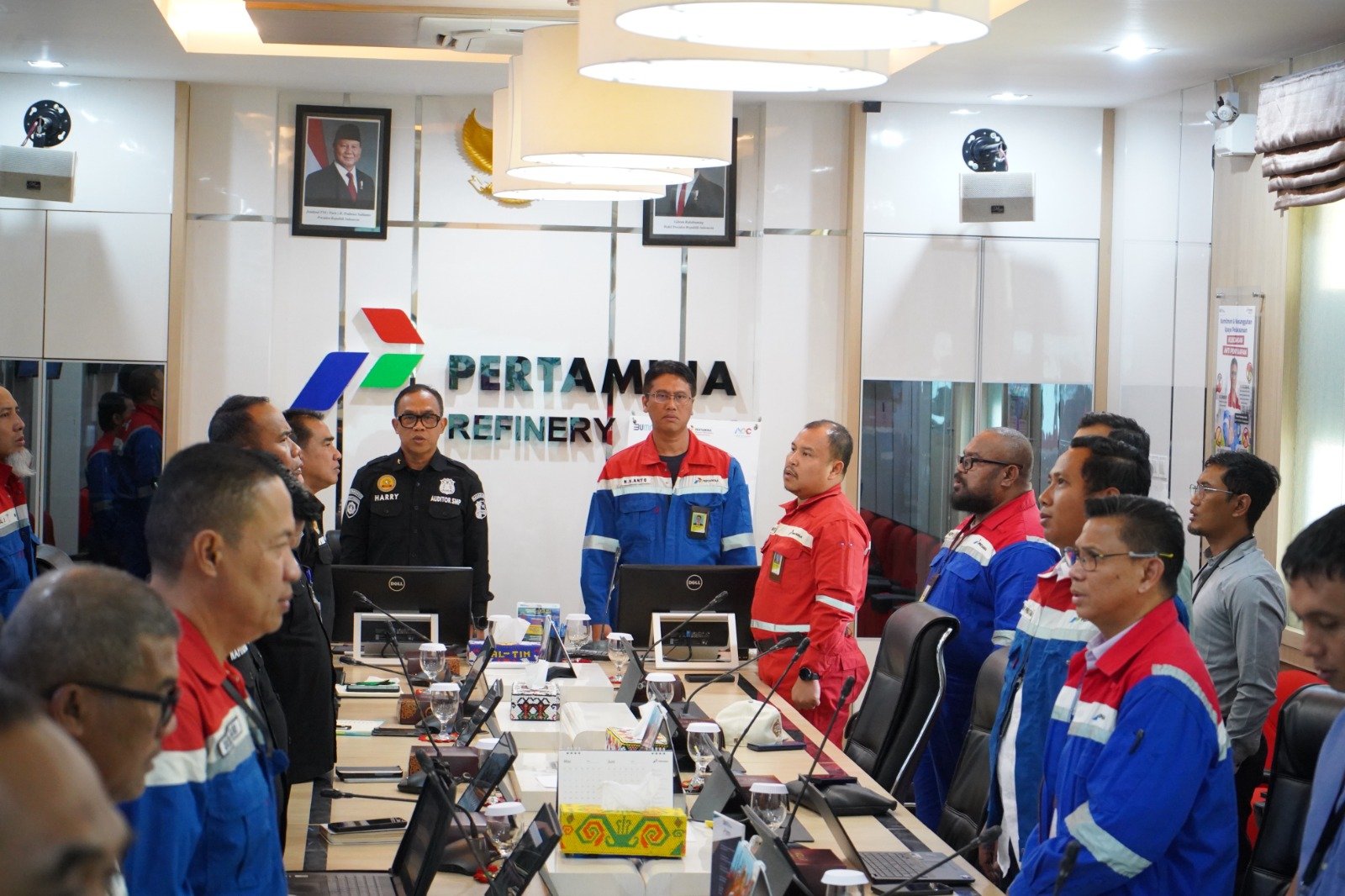 Baharkam Polri, Apresiasi Pertamina Group telah Implementasikan Sistem Manajemen Pengamanan Obvitnas di PT. KPI RU V Balikapapan 3 pul 138