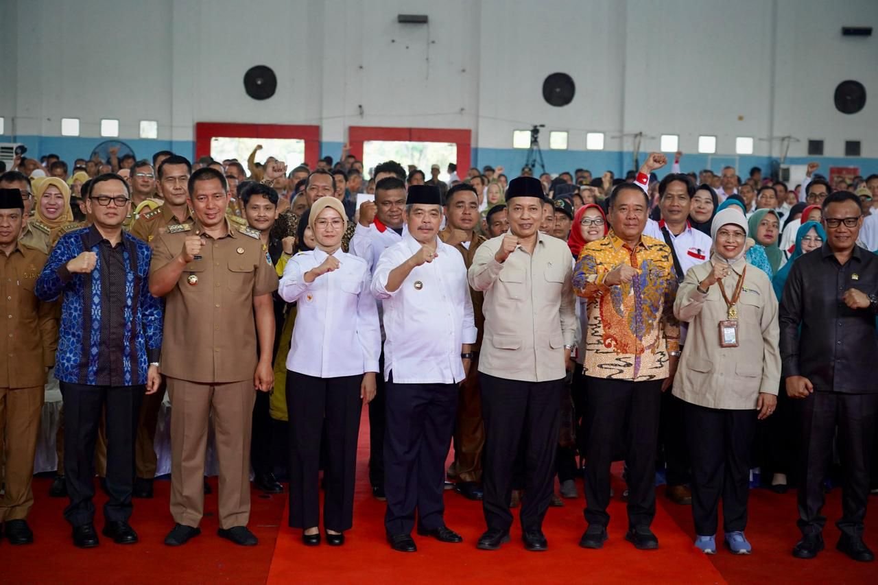 Kabupaten Lahat 100% Bentuk Kopdes/Kel Merah Putih, Wamenkop: Semua Kekuatan Akan Dialirkan ke Desa 1 pul 146