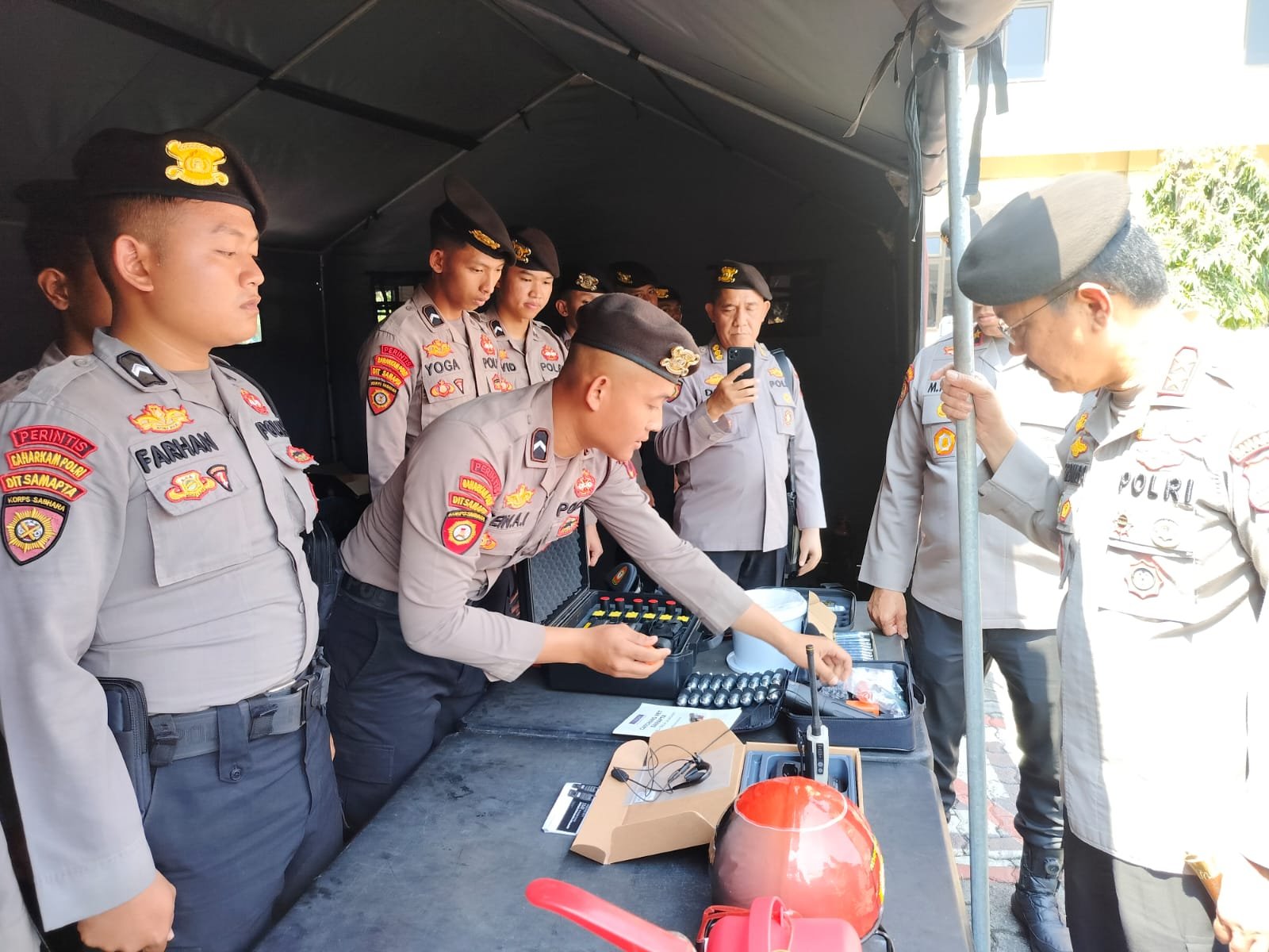 Tim Supervisi Baharkam Polri Tinjau Alutsista dan Kesiapan Sabhara di Jawa Tengah 2 pul 351