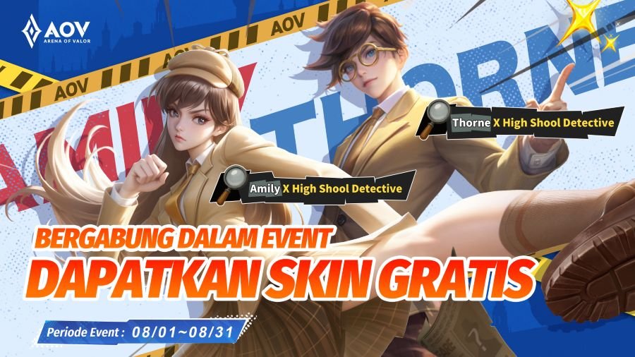Kolaborasi Dimulai! Arena of Valor Bawa Detective Conan ke Dunia Athanor 2 pul 21