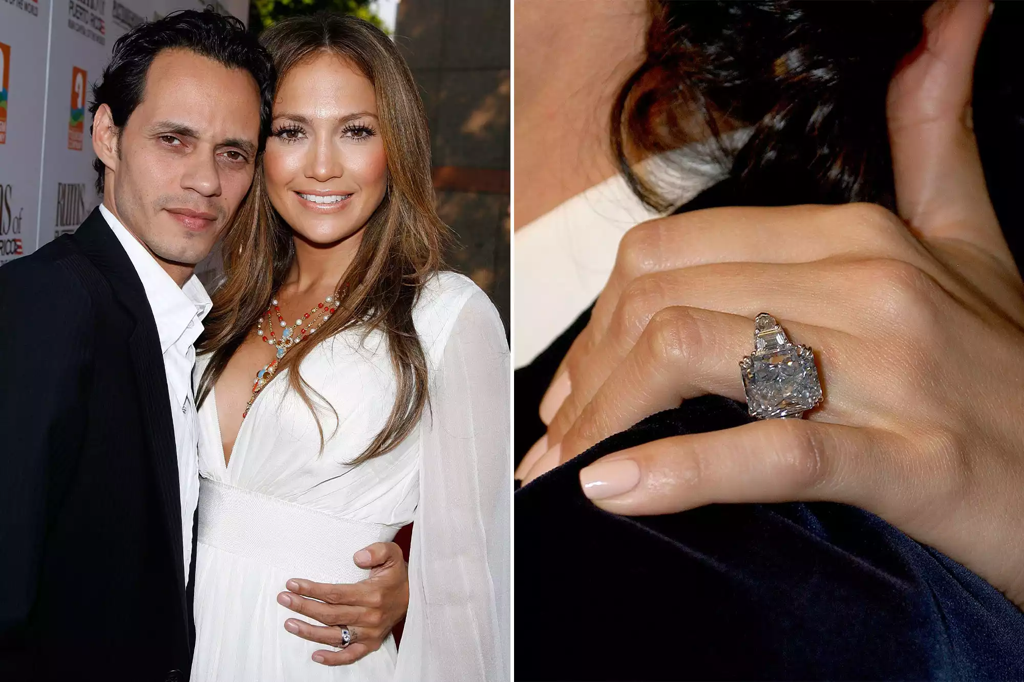 Cincin Tunangan Mewah Jennifer Lopez Berjejer, dari Berlian Pink hingga Berlian Hijau Langka 3 pul 70