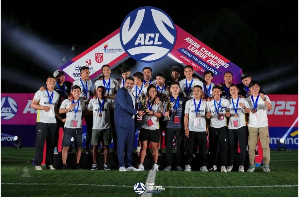 Minifootball Asian Champions League 2025: Burngreave United UAE Juara, Barber United Indonesia Tempat Ketiga 1 pul 70