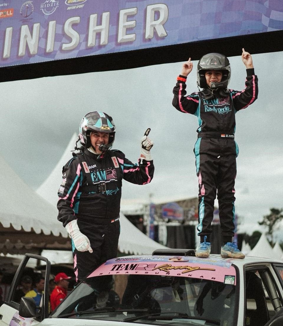 Rifat Sungkar dan El Mayka Sungkar Kembali Menjadi yang Tercepat di Grup R Kejurnas Sprint Rally 2025 Putaran 6 1 pul11 3