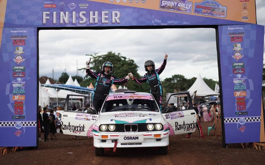 Rifat Sungkar dan El Mayka Sungkar Kembali Menjadi yang Tercepat di Grup R Kejurnas Sprint Rally 2025 Putaran 6 3 pul11 5