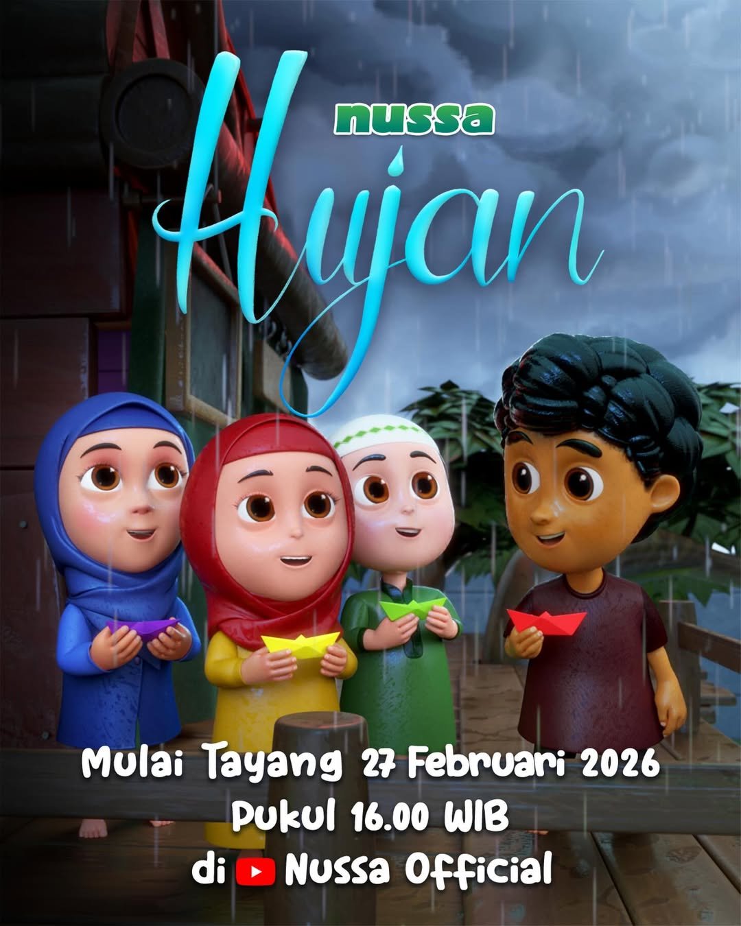 Alhamdulillah Allah masih menurunkan berkah Nya lewat hujan. Kita bisa merasakan sejuknya udara
