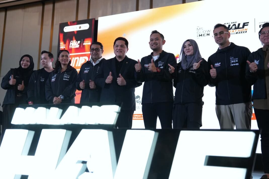 Menteri Pemuda dan Olahraga (Menpora) RI Erick Thohir menyatakan dukungannya terhadap penyelenggaraan Malang Half Marathon 2026. (Foto: Dok. Kemenpora).