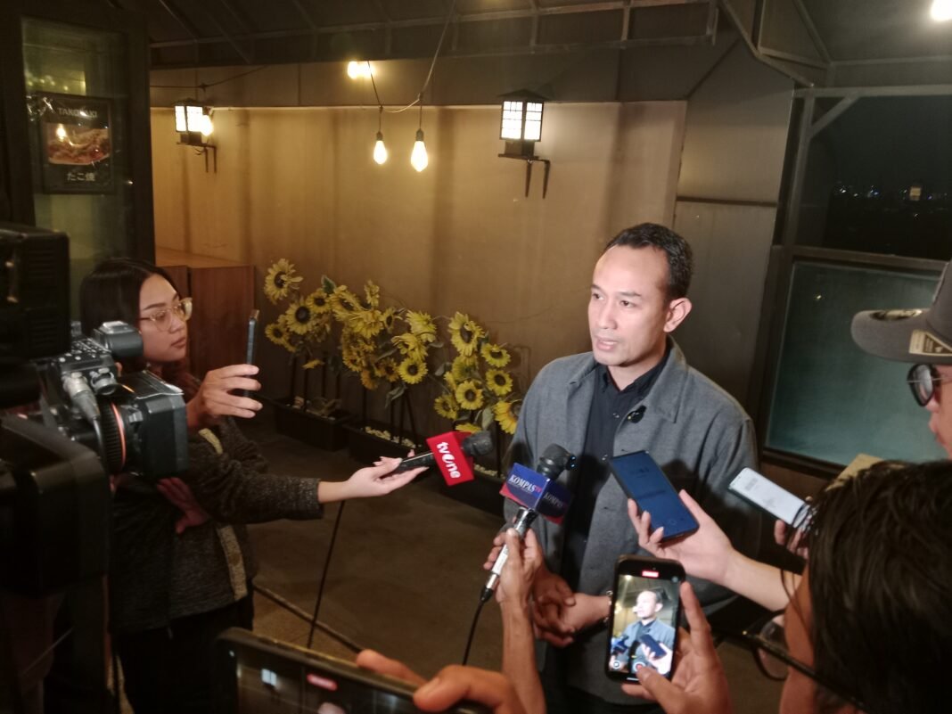 Direktur Utama Indonesian Basketball League, Junas Miradiarsyah. (Foto: AGUNG).
