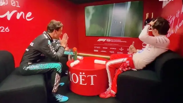 Momen Nyaris Tabrakan di Start F1 GP Australia Bikin Russell, Leclerc, dan Antonelli Kaget 1 pul 23