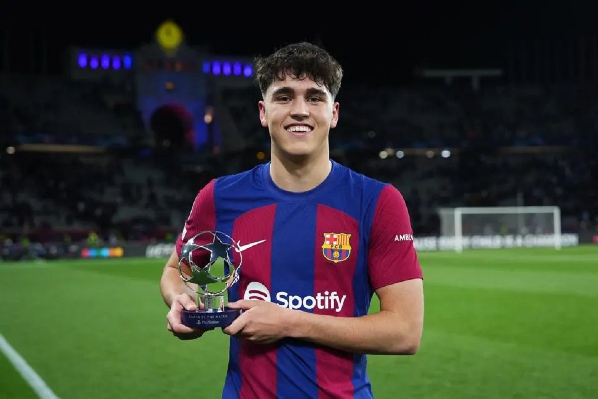 Pau Cubarsi 6 choses a savoir sur la star barcelonaise de 17 ans qui a mis Osimhen en cage lors de lelimination de Naples