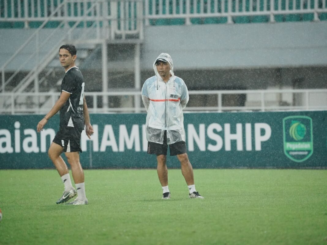 Pelatih Widodo Cahyono Putro menargetkan kemenangan saat Garudayaksa FC menghadapi Adhyaksa FC dalam laga lanjutan kompetisi. (Foto: Garudayaksa).
