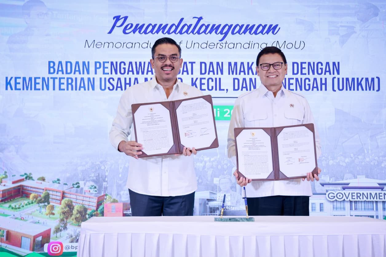 Kementerian UMKM dan BPOM Percepat Akses Perizinan UMK Pangan Olahan 4 66ea7128 f8ab 4d0a b45e 698b6ce3d44d