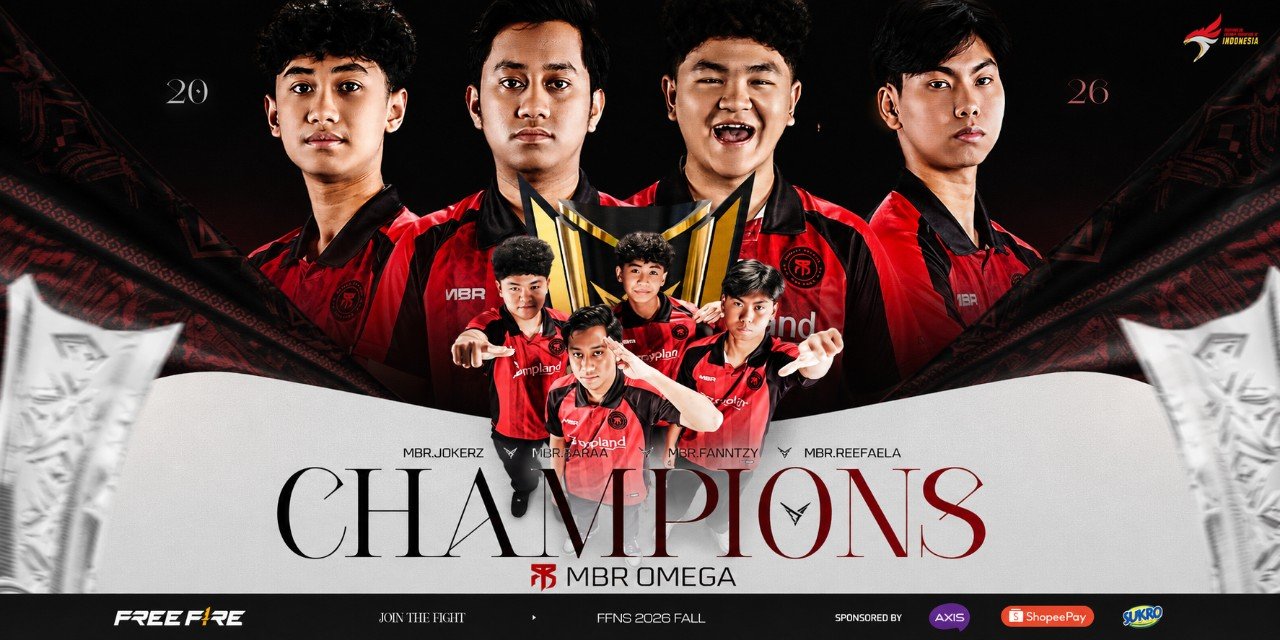 MBR Omega Juara dan Serba 9 di Pesta 9 Free Fire untuk Pemain dan Penggemar di Yogyakarta 1 Champions MBR Omega