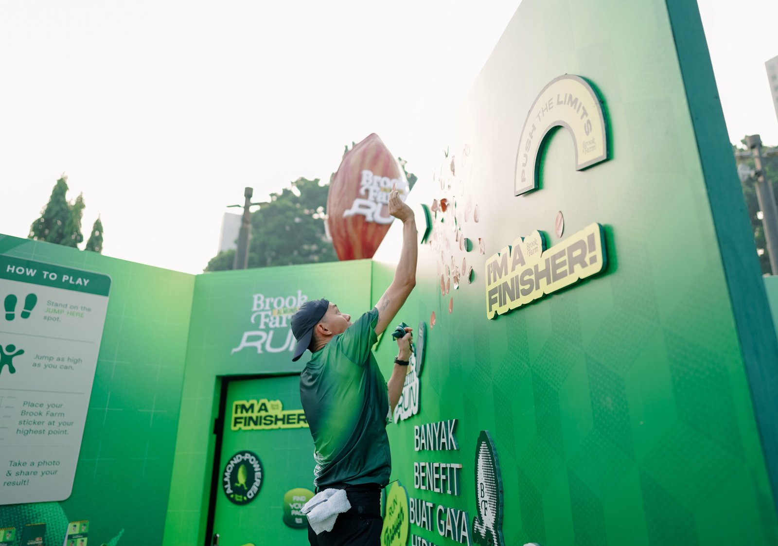 BrookFarm Fun and Fit 360 Booth Almond Jump scaled