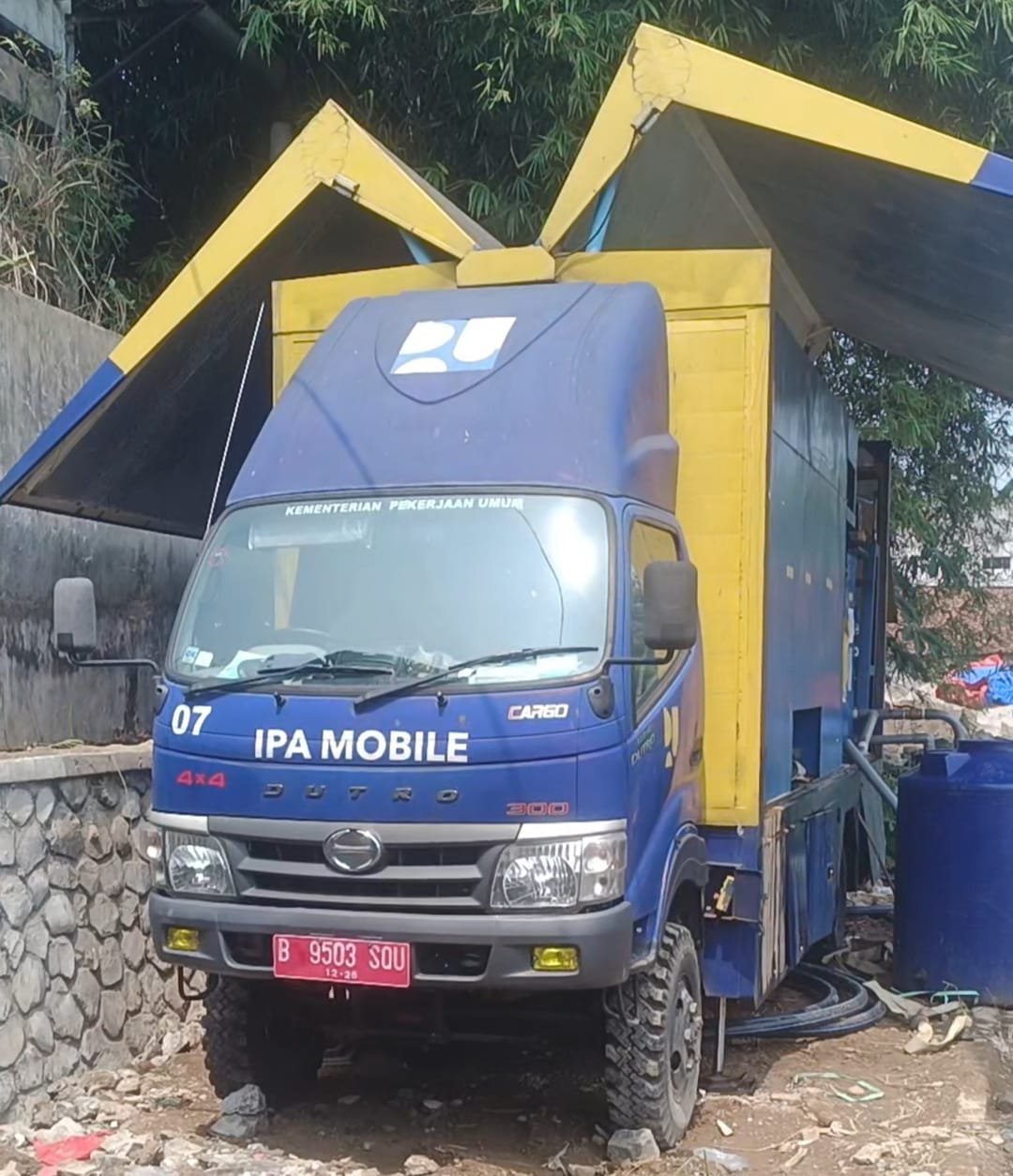 Mobil Instalasi Pengolahan Air Bersih PUPR Jawa Barat Untuk Perumda Tirta Kahuripan Leuwiliang Siap Bantu Warga Kekeringan 1 WhatsApp Image 2026 08 01 at 16.54.31