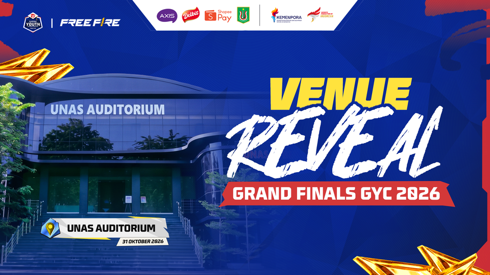 Venue Grand Finals GYC 2026 Free Fire